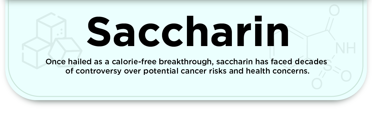 Saccharin Header